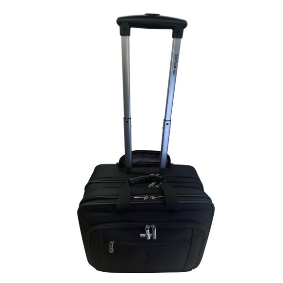 Samsonite Rolling Luggage Bag With Telescoping Handle & Multiple Compartments - Picture 4 of 13